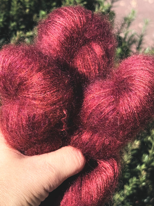 Doucette Kid Mohair & Soie Oxalys