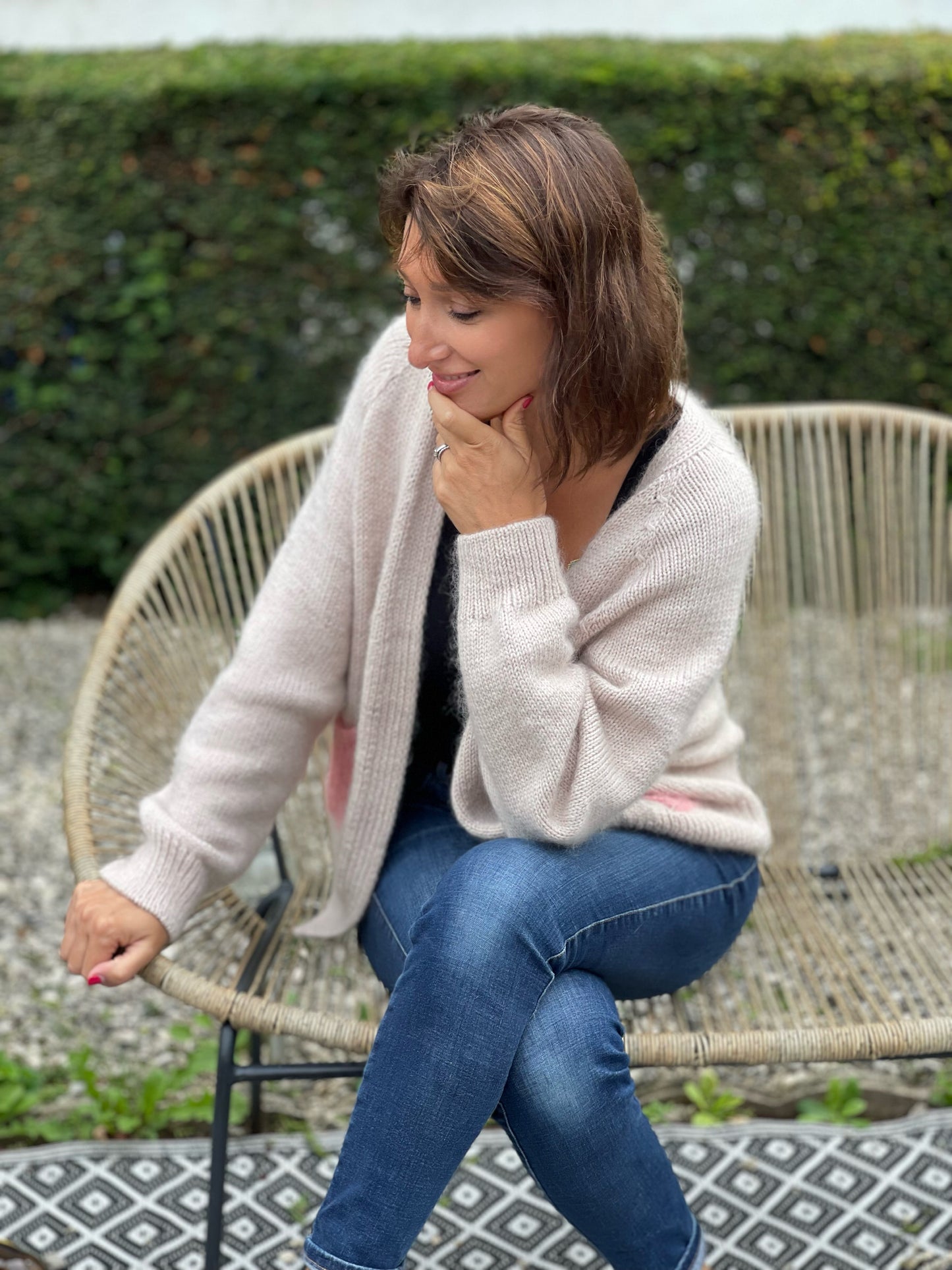 Cardigan Charmant Patron tricot PDF Français