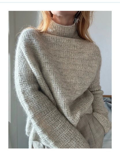 Sweater No8  Kit Laine Woolietteminiseries