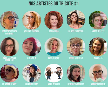Magazine Tricote n°1 – Patrons tricot de 9 designers, dont le Cardigan Folie Douce
