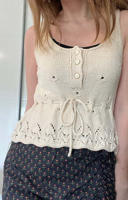 Coton bio Fiorella Vanille