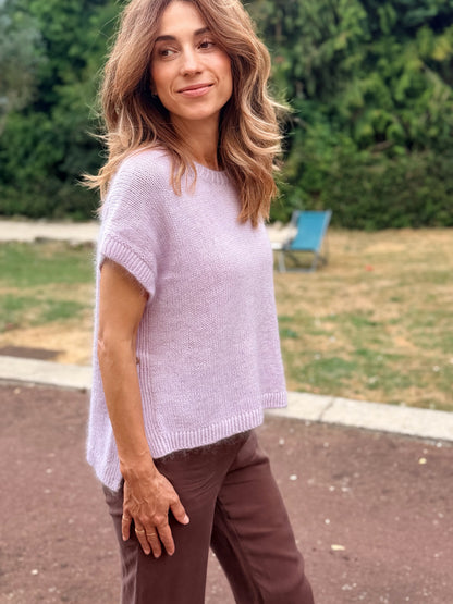 Pull Dolce Patron tricot PDF FR