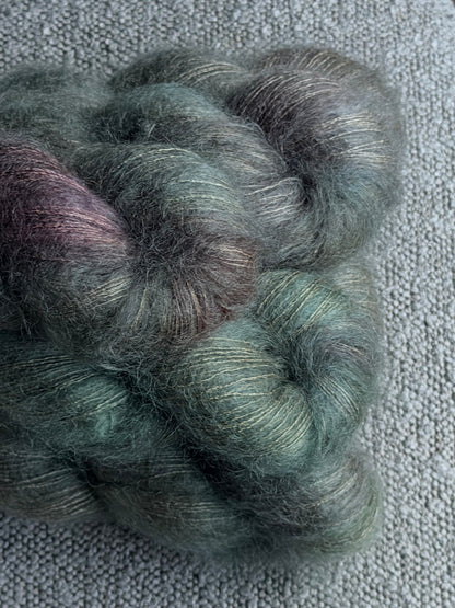Doucette Kid Mohair & Soie Pierre de lune
