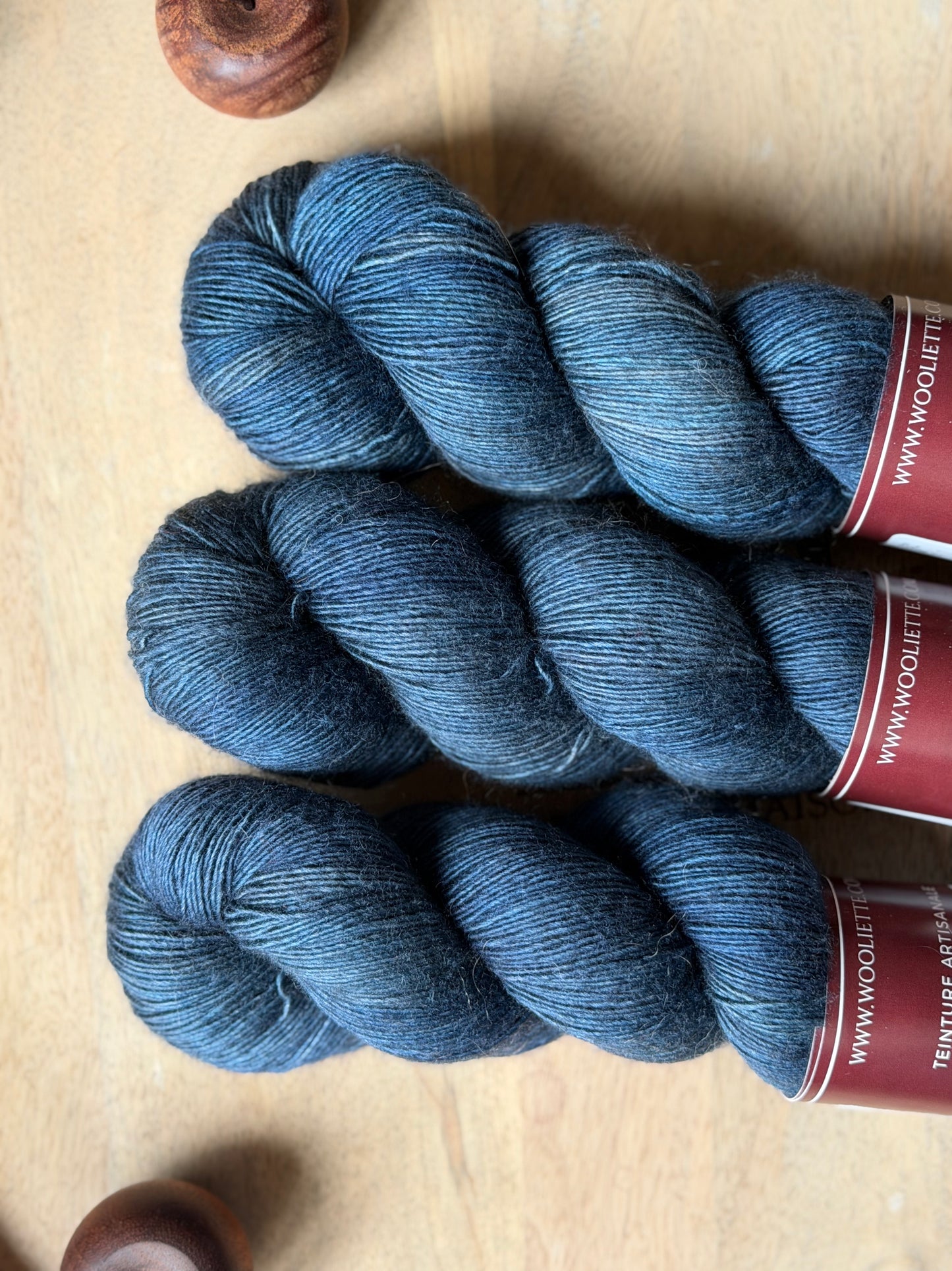 Laine artisanale Fingering Yalux mérinos soie et yak - Incognito