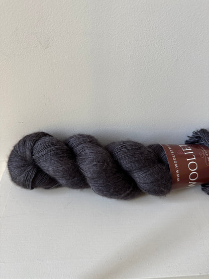 Silky Lace Yak & Soie Single Onyx