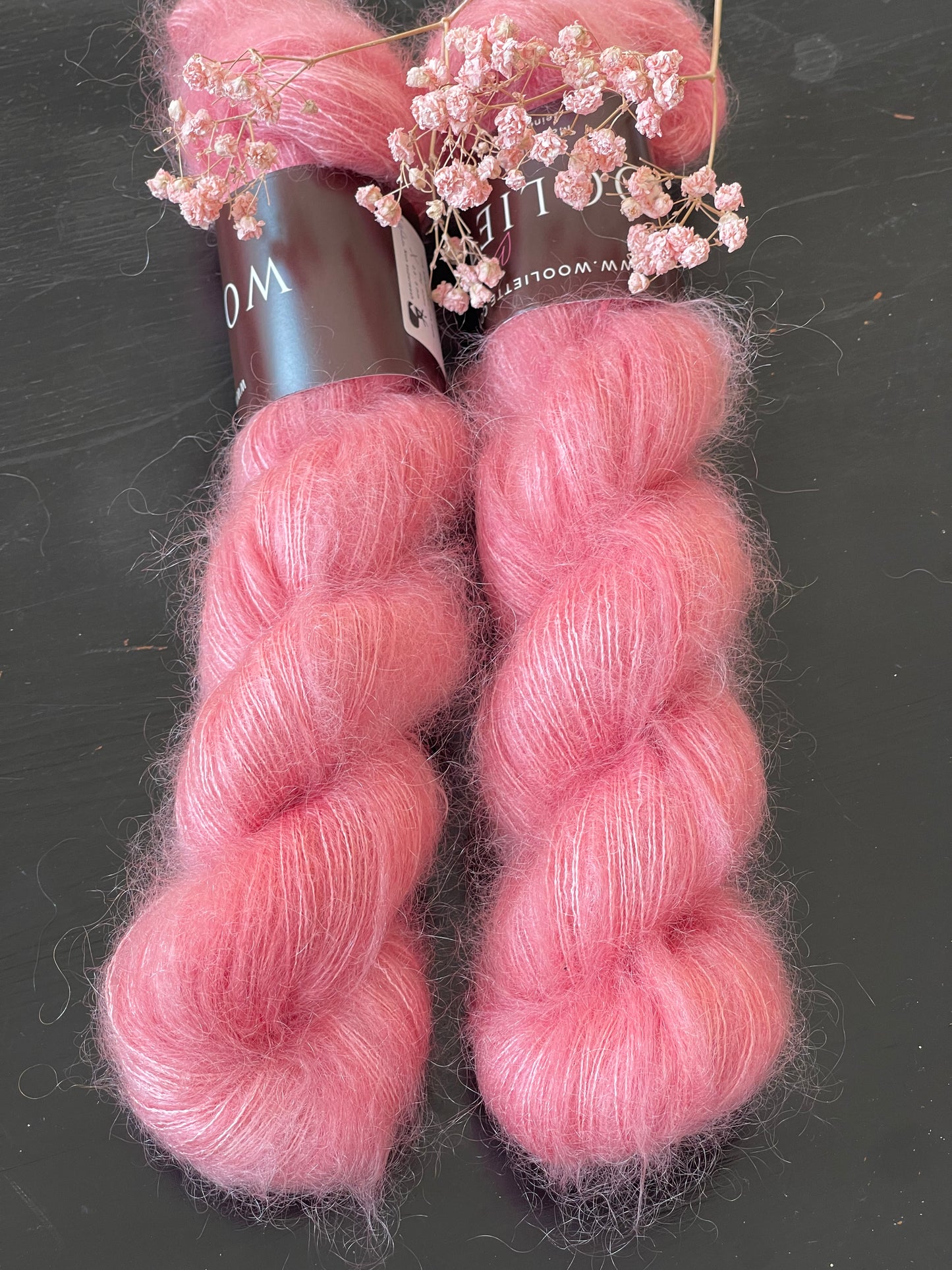 Doucette Kid Mohair & Soie Joly Pink