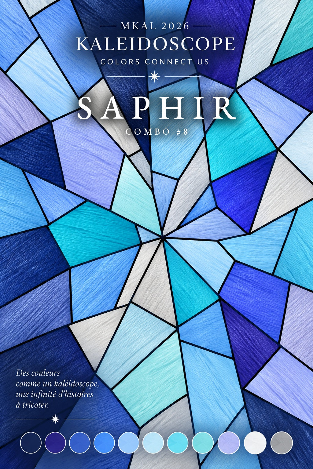 Combo MKAL KALEIDOSCOPE Saphir #8