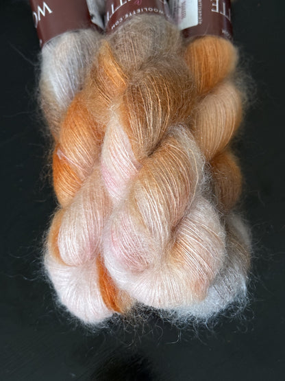 Doucette Kid Mohair & Soie Happy Colours Rose des sables