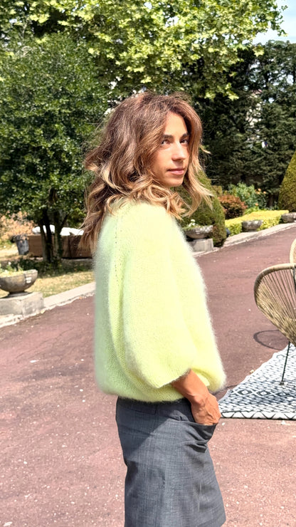 Limoncello Sweater Knitting pattern PDF English