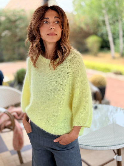 Limoncello Sweater Knitting pattern PDF English