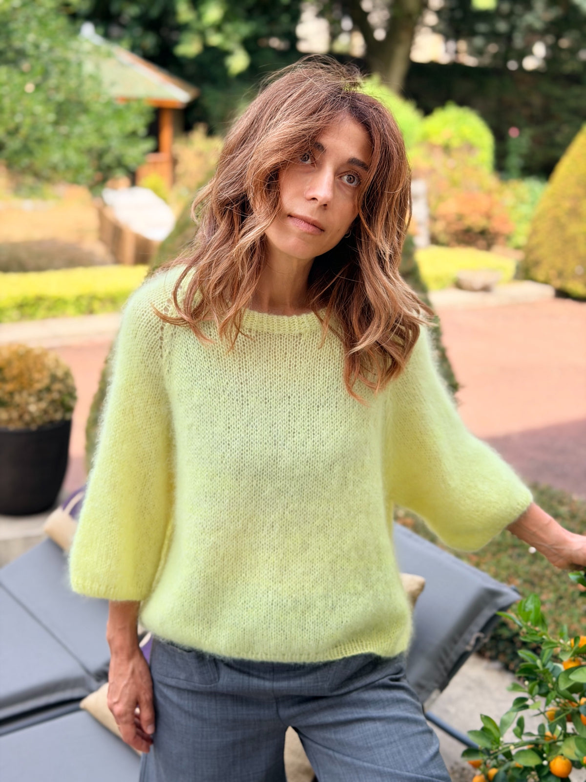 Limoncello Sweater Knitting pattern PDF English