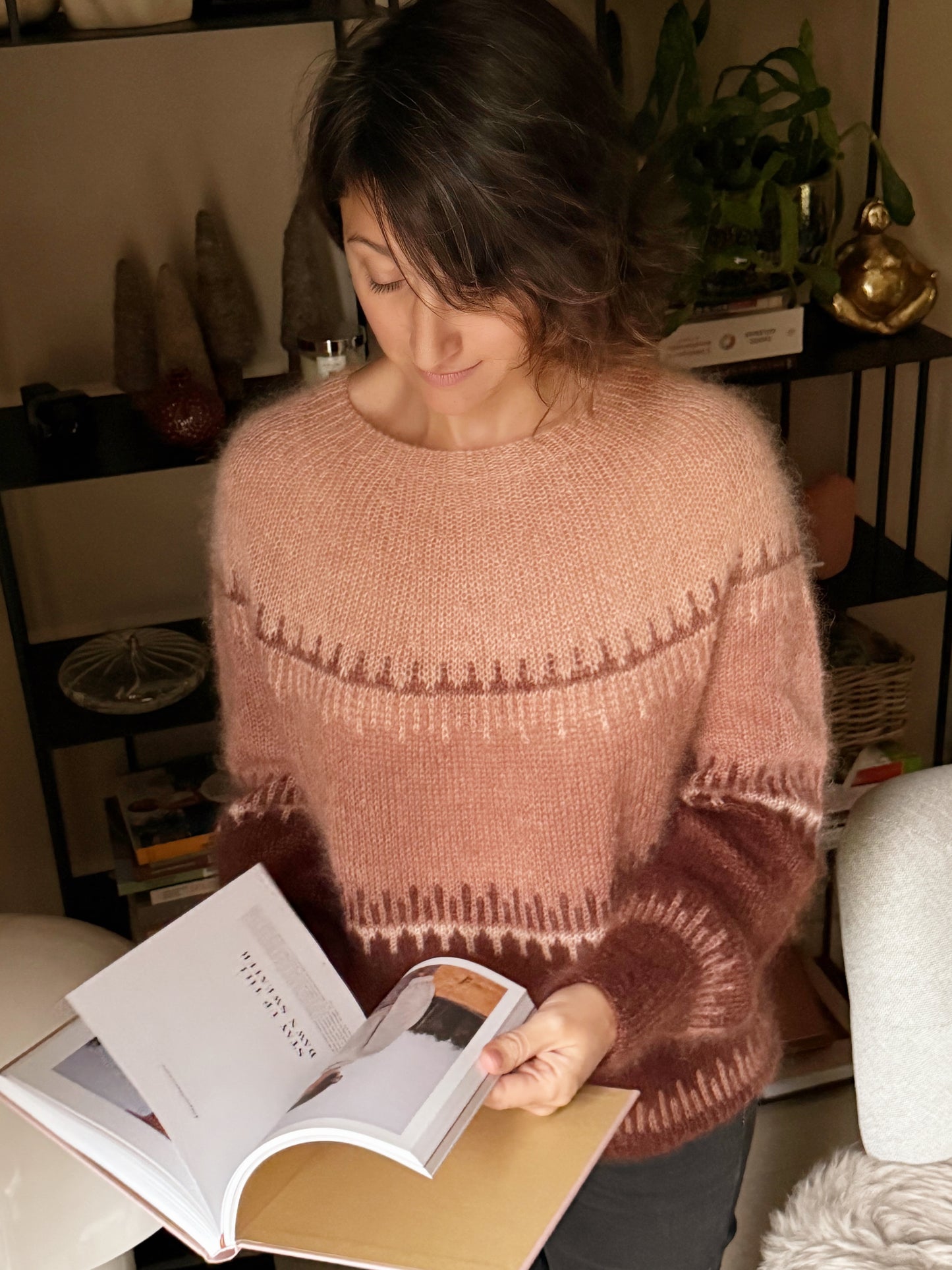 Patron Tricot Pull Brunelle Français PDF