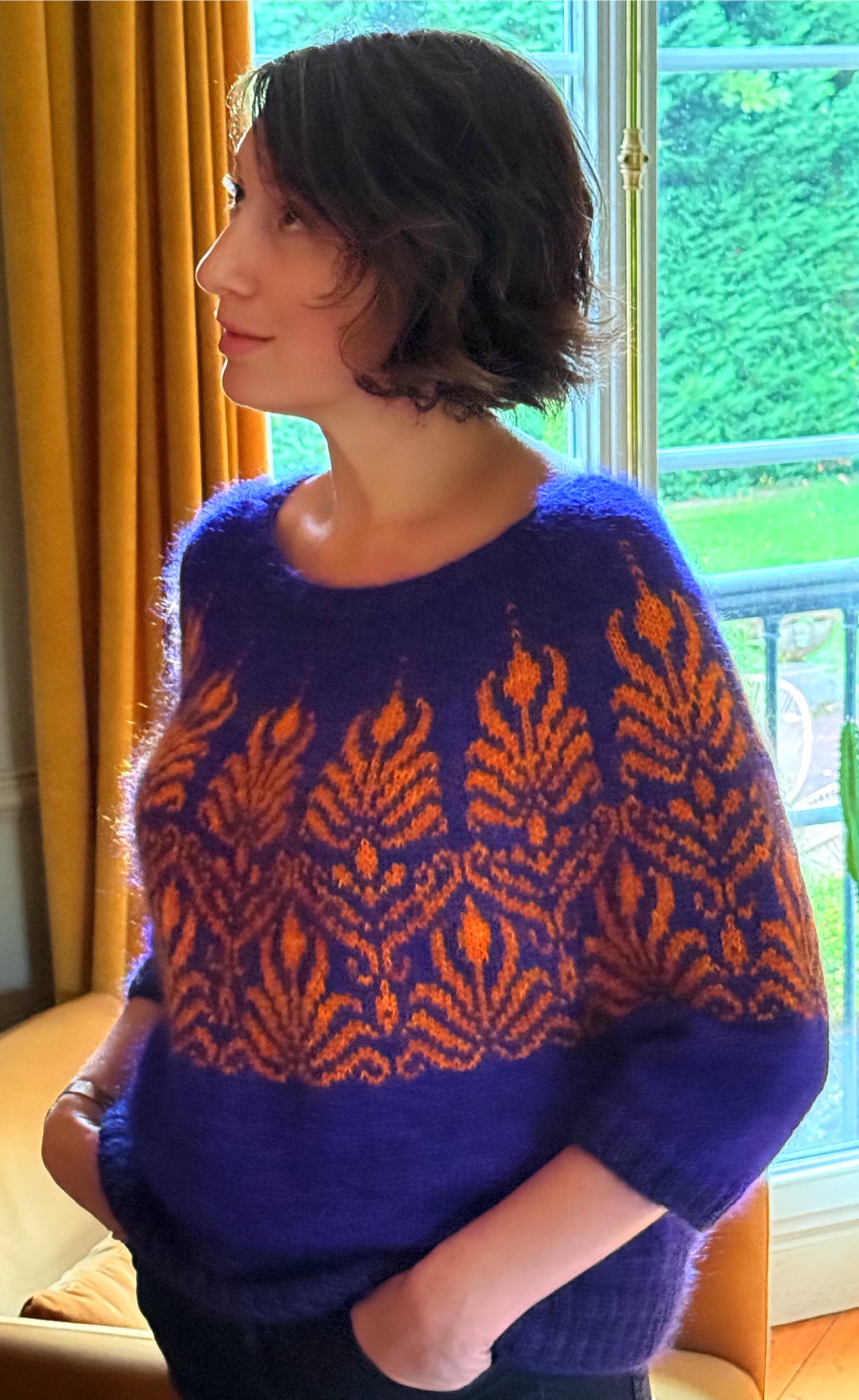 Combo laine pour tricoter le pull Art Deko (Design Eleonor Mortensen)