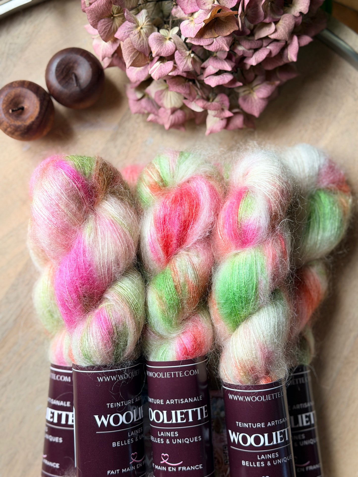Doucette Kid mohair et soie Spring Bouquet