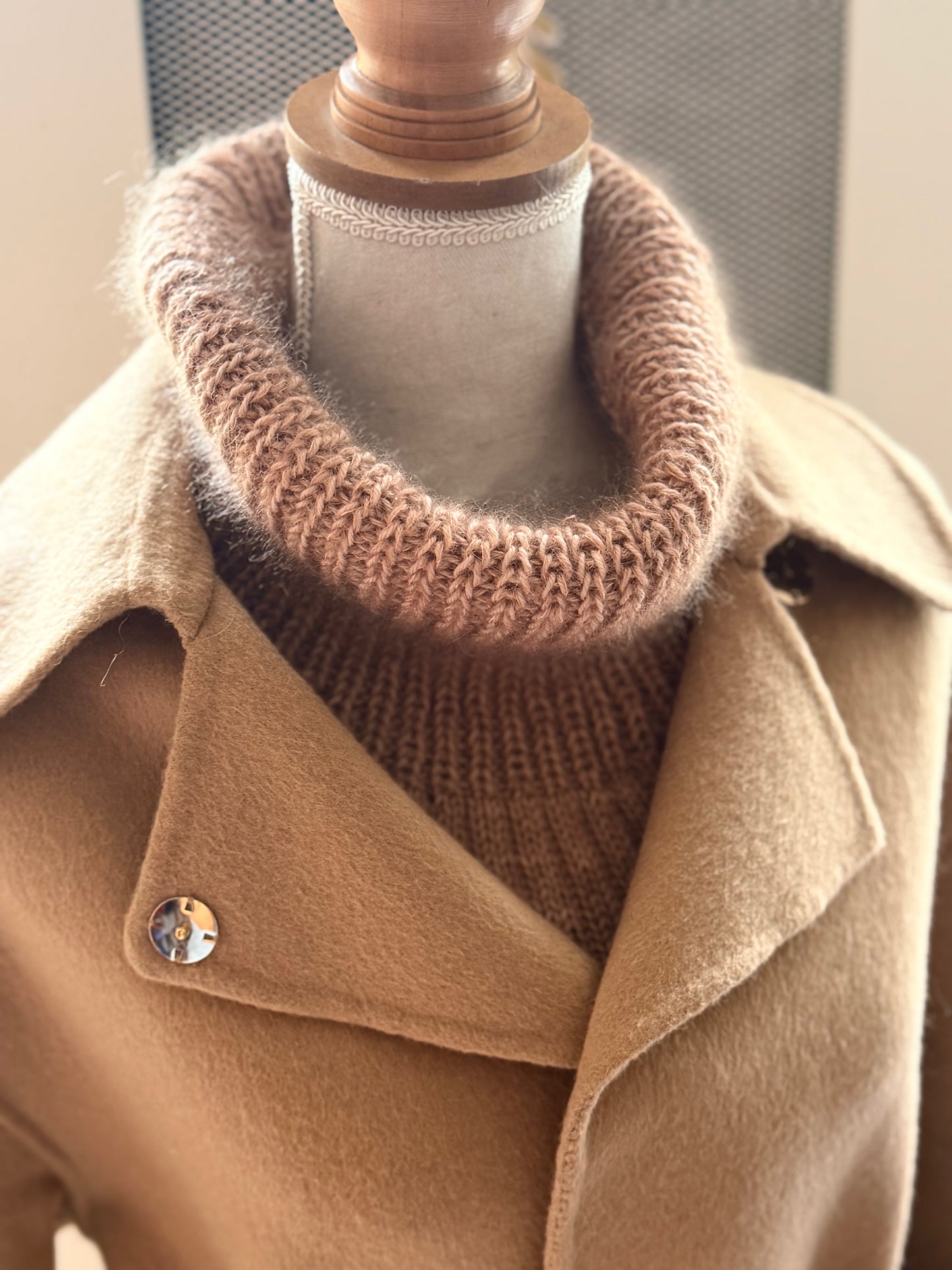 Myrtille – Patron de tour de cou - tricot débutant - Français PDF