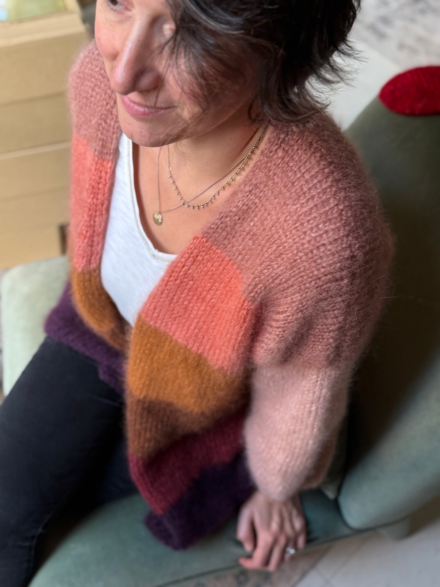 Patron Cardigan Lovely PDF Français