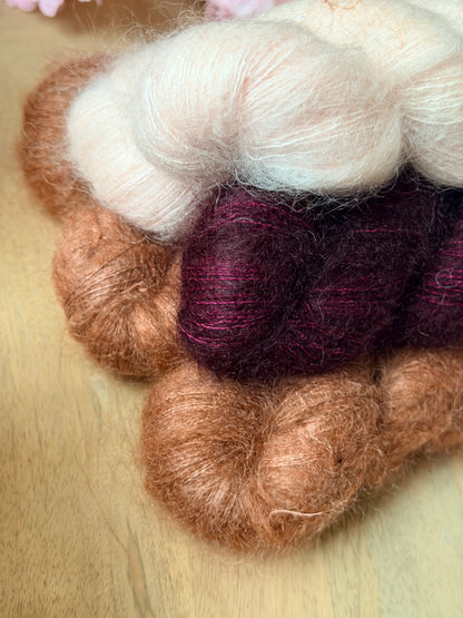 Combo Pull Ceallaigh Sweater (Confidentiel) - Mohair Soie Doucette