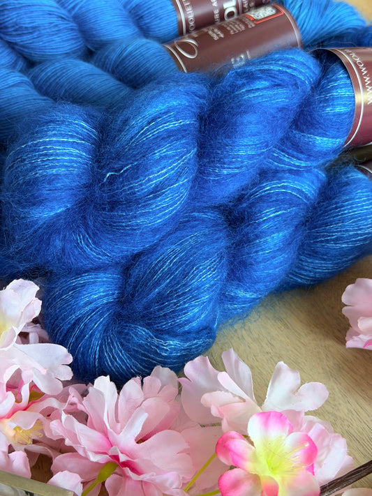 Laine artisanale Doucette Kid Mohair & Soie Alhambra