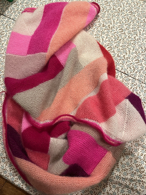 Combo Châle Travel Mode 2.0 - Super Doucette Mohair & Soie