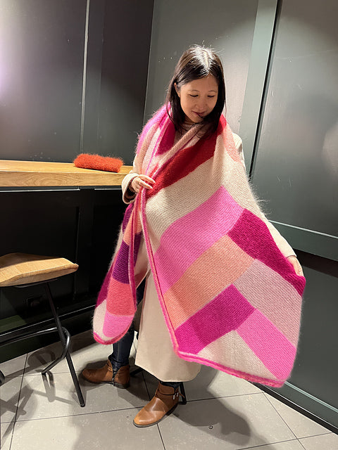 Combo Châle Travel Mode 2.0 - Super Doucette Mohair & Soie