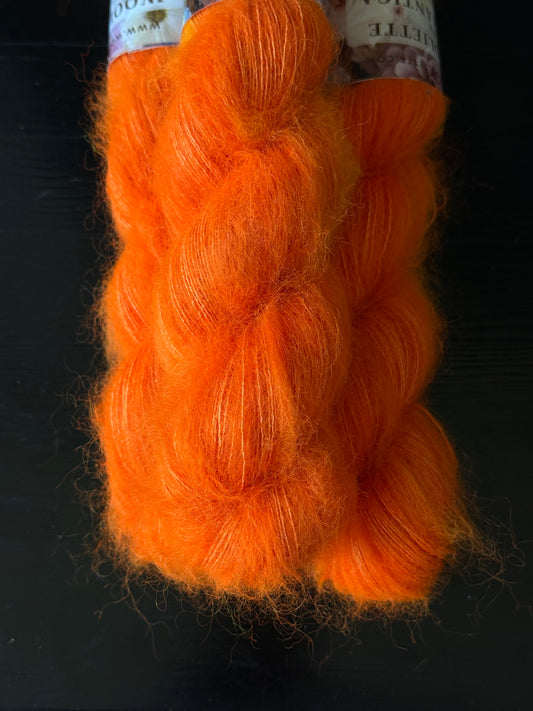 Doucette Kid Mohair & Soie Sunset Spritz (neon)