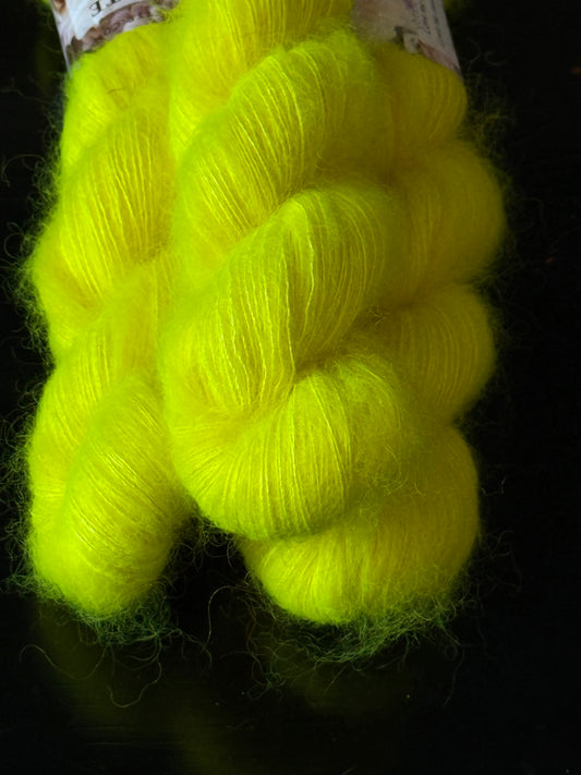 Doucette Kid Mohair & Soie Limoncello (neon)