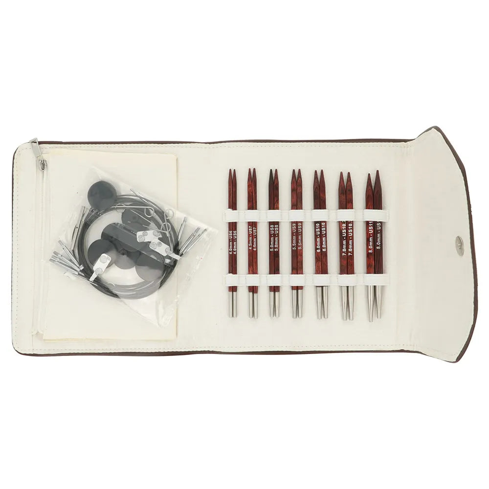 KnitPro Cubics Kit d'aiguilles interchangeables 13 cm