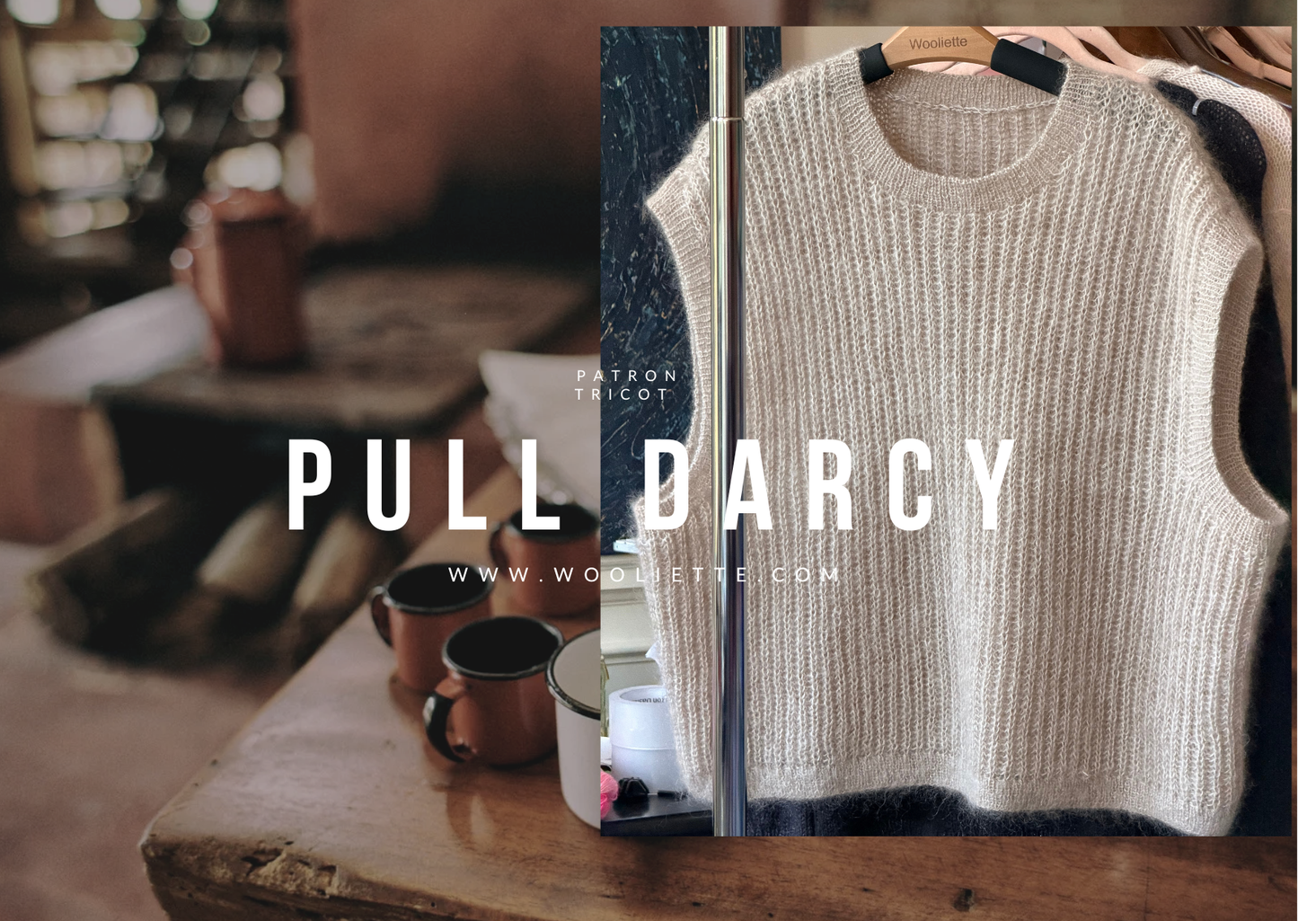 Patron Tricot Pull Darcy – PDF Français