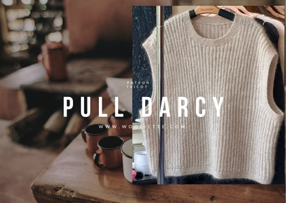 Patron Tricot Pull Darcy – PDF Français