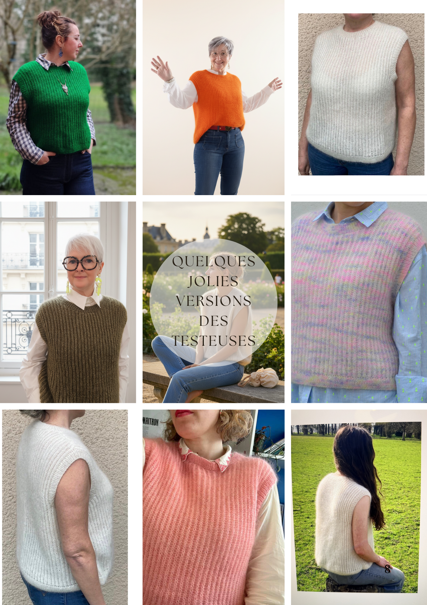 Patron Tricot Pull Darcy – PDF Français
