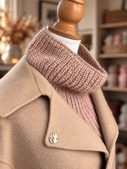 Myrtille – Patron de tour de cou - tricot débutant - Français PDF