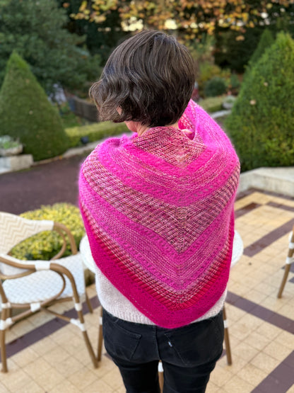 Chale Ornella patron tricot PDF