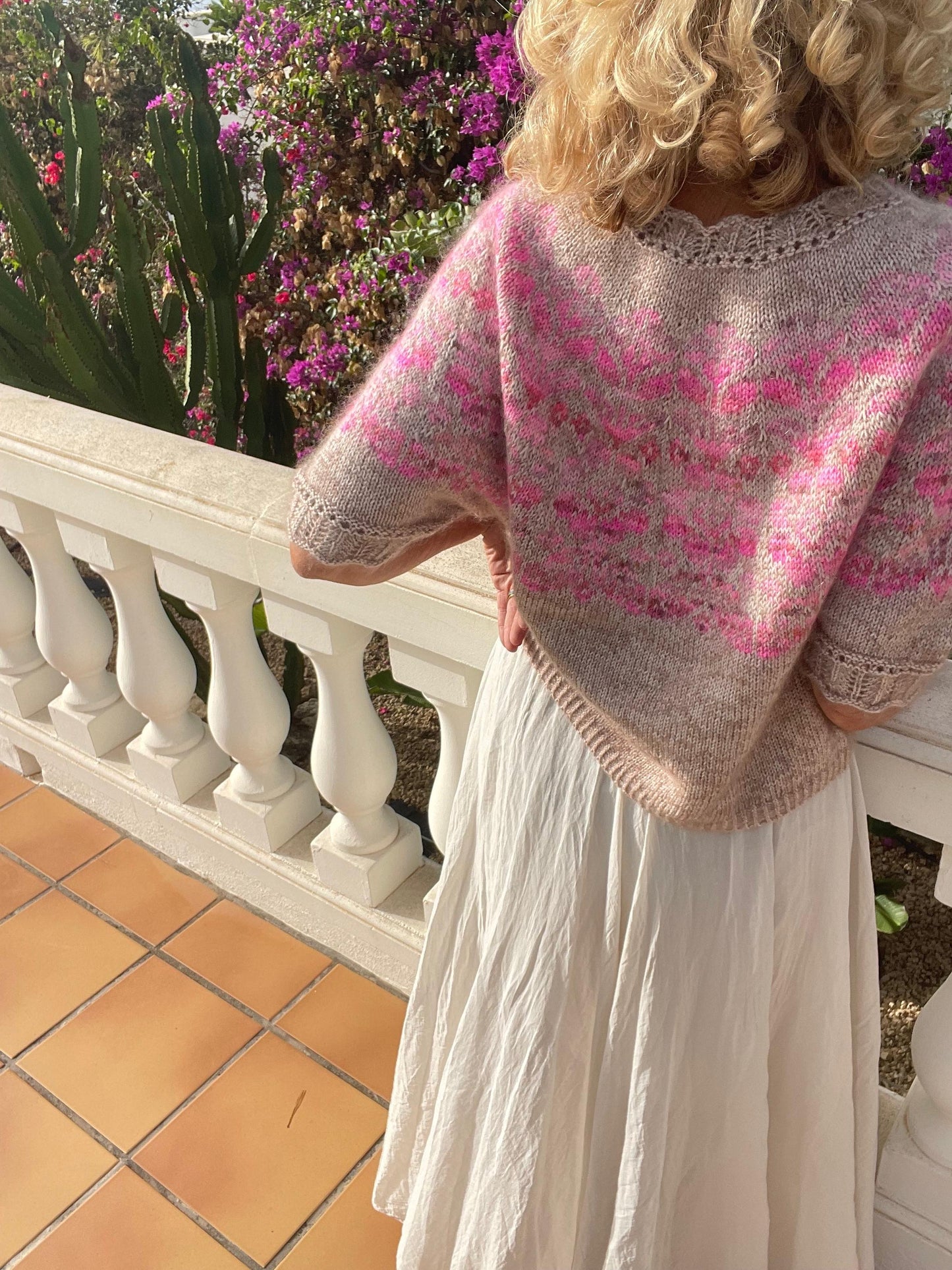 Combo laine – Pull Alpine Bloom