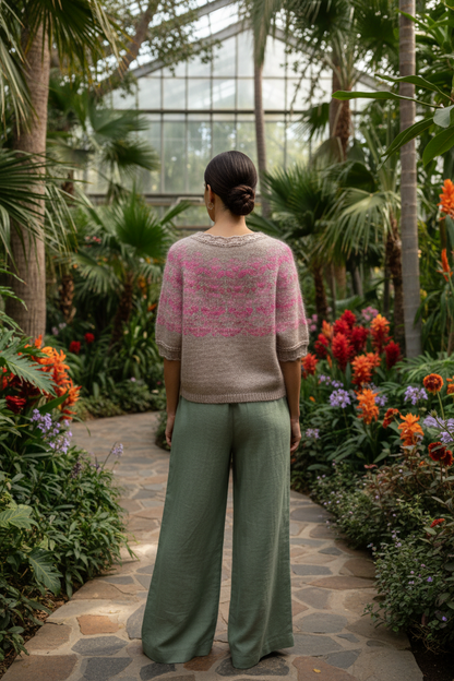 Combo laine – Pull Alpine Bloom