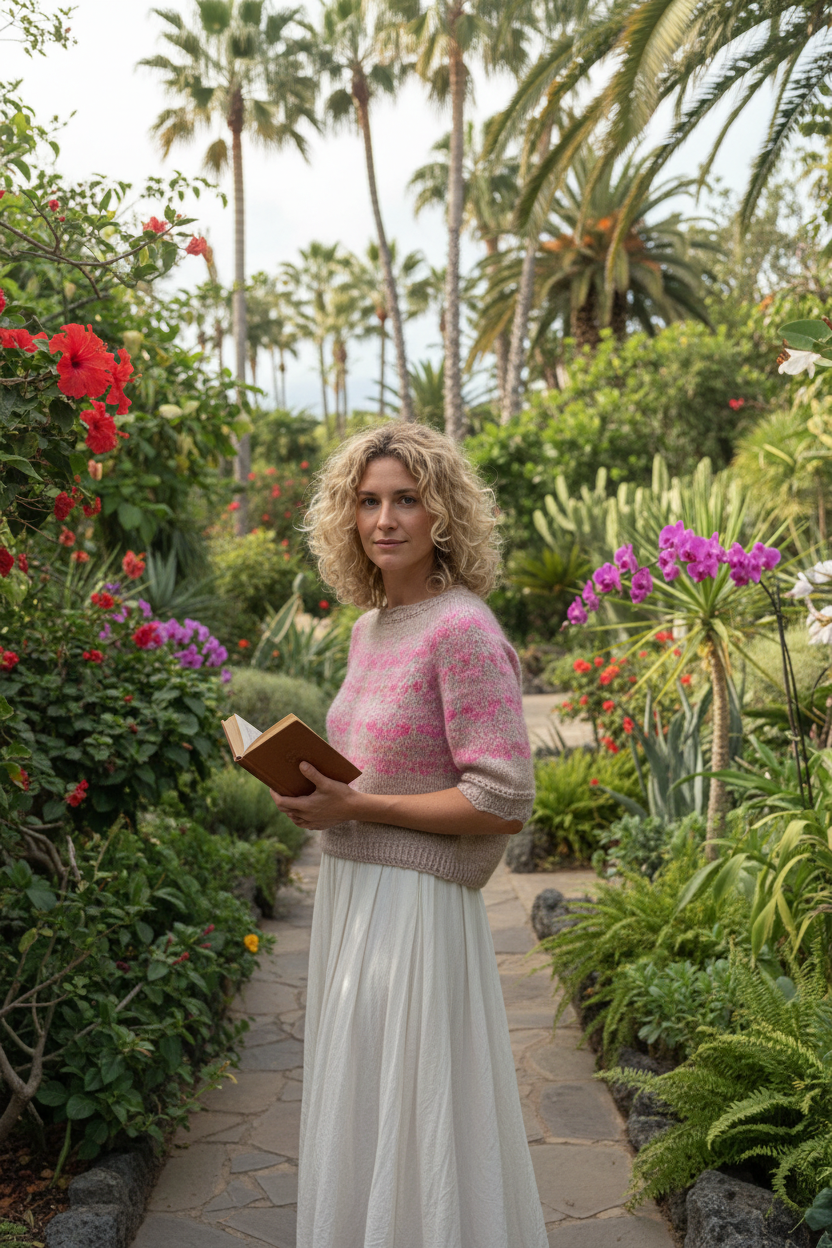 Combo laine – Pull Alpine Bloom