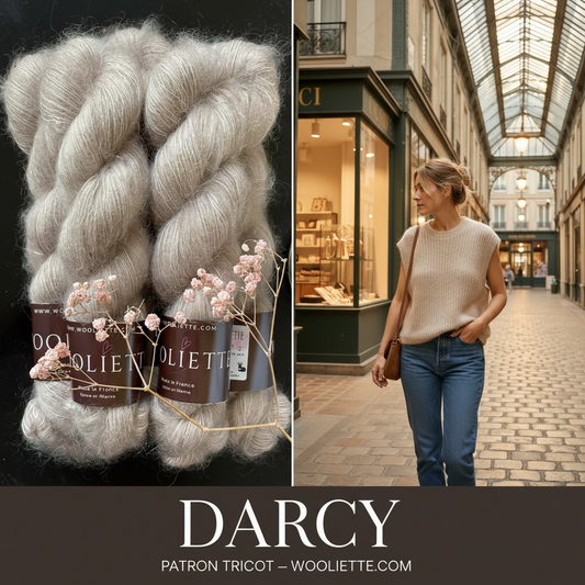 Patron Tricot Pull Darcy – PDF Français