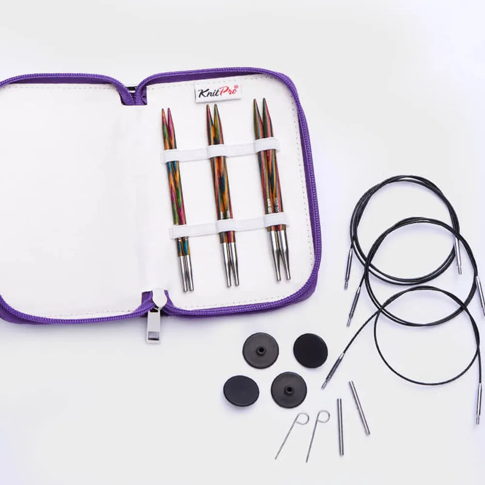 KnitPro Symfonie Starter - Kit d'aiguilles interchangeables 13 cm