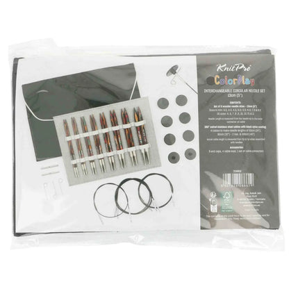 KnitPro Colourplay Kit d'aiguilles interchangeables 13 cm
