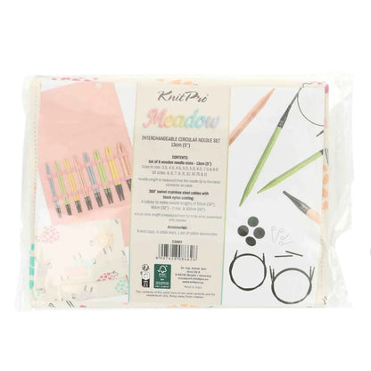 KnitPro Meadow  Kit d'aiguilles interchangeables 13 cm