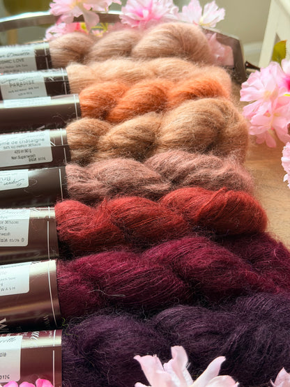 Kit laine et patron - Cardigan Lovely - Super Doucette Wooliette