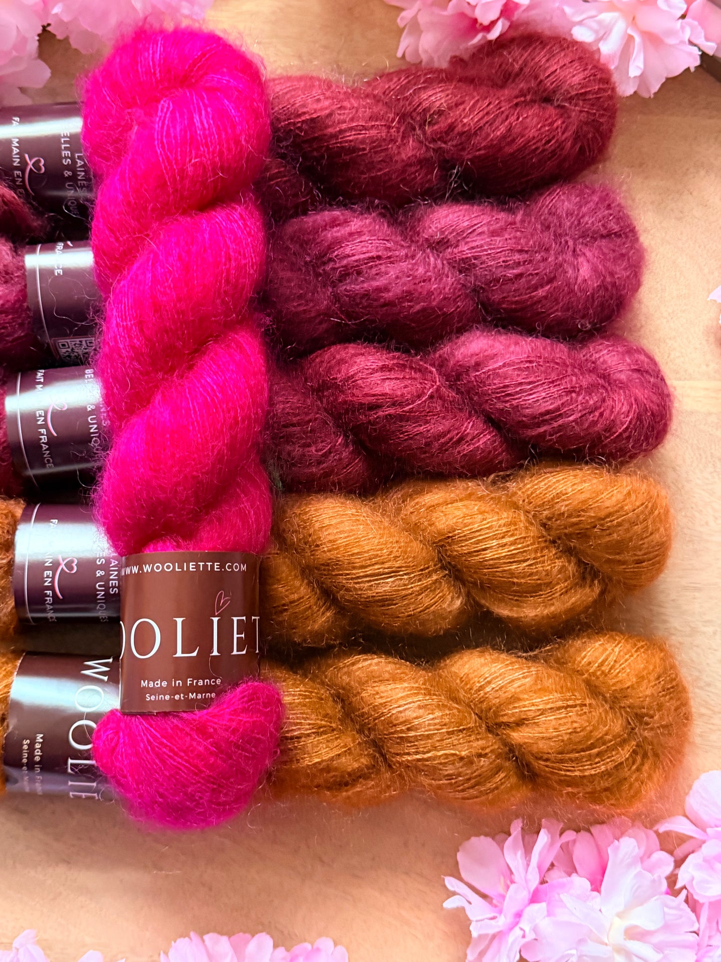 Combo Pull Ceallaigh Sweater (Augure) - Mohair Soie Doucette
