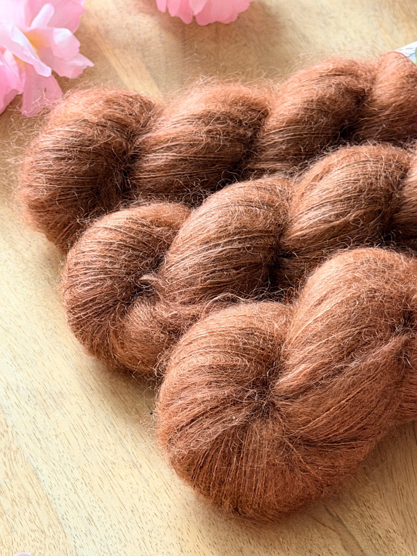 Laine artisanale Doucette Kid Mohair & Soie Trinidad