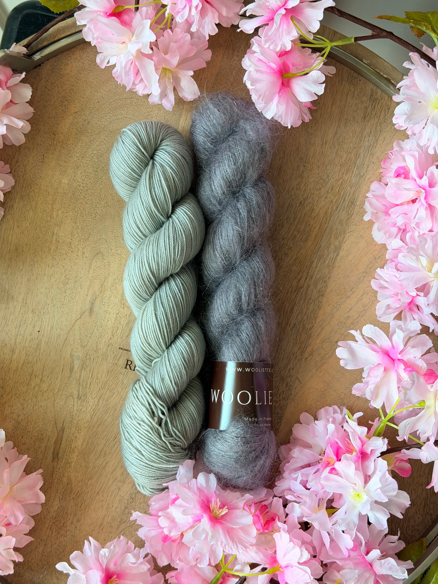 Combo Duo lace & fingering Spring Dew + patron gratuit