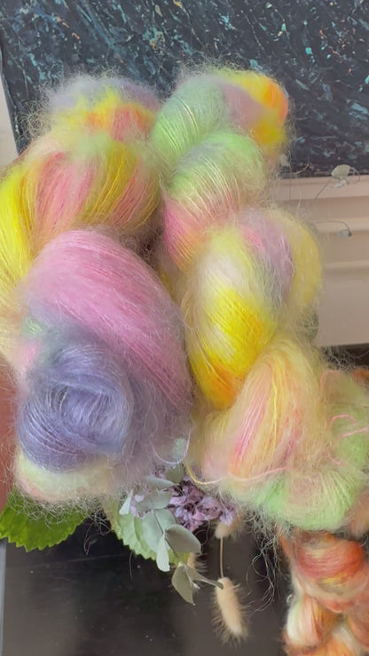 Doucette Kid Mohair & Soie Happy Colours Aurora