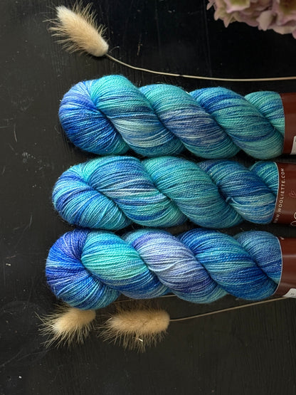 Ballerina Fingering Sock Ombres d'Azur
