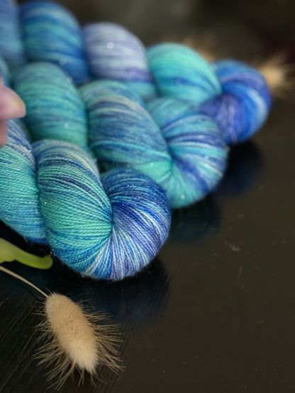 Ballerina Fingering Sock Ombres d'Azur