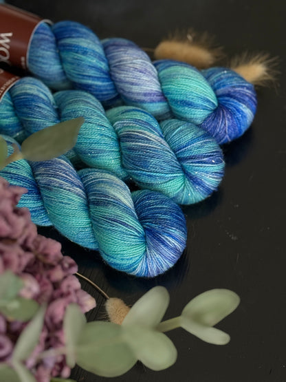 Ballerina Fingering Sock Ombres d'Azur