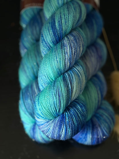 Ballerina Fingering Sock Ombres d'Azur