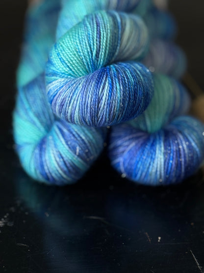 Ballerina Fingering Sock Ombres d'Azur