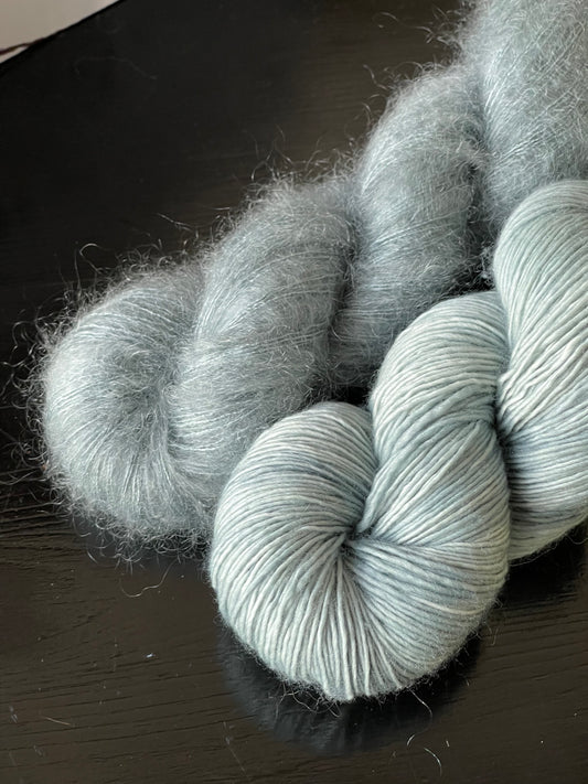 Felicia Single merino fingering Eucalyptus